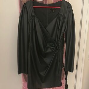 House of Harlow 1960 Vegan Leather Dress